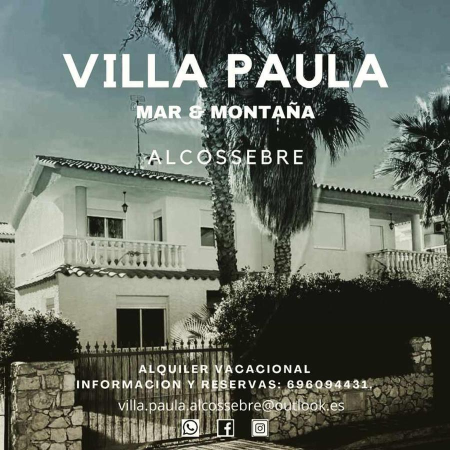 Villa Paula Alcossebre Mar Y Montana Екстериор снимка